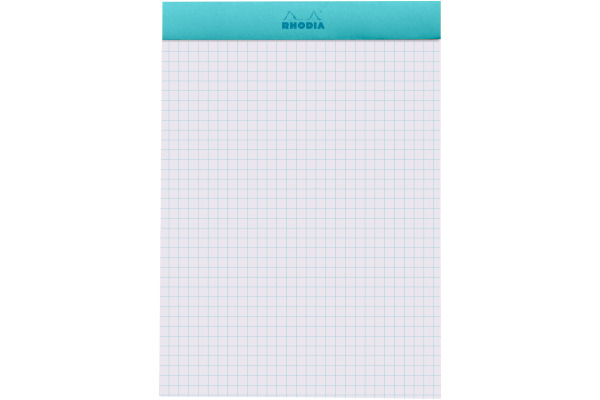 RHODIA Notizblock Couleurs Nr.16 A5 16303C blau, kariert 80 Blatt – Bild 2