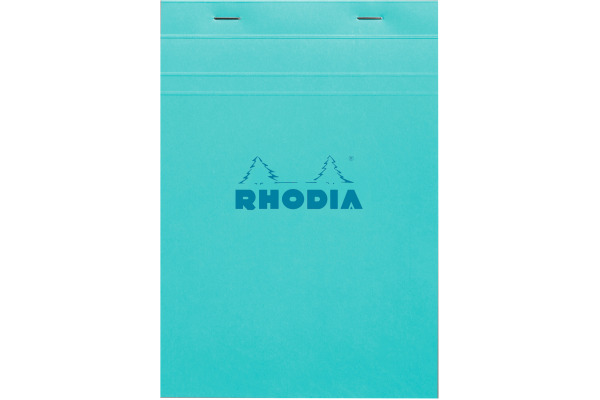 RHODIA Notizblock Couleurs Nr.16 A5 16303C blau, kariert 80 Blatt