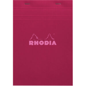 RHODIA Notizblock Couleurs Nr.16 A5 16304C rot, kariert 80 Blatt