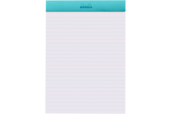 RHODIA Notizblock Couleurs Nr.16 A5 16313C blau, liniert 80 Blatt – Bild 2
