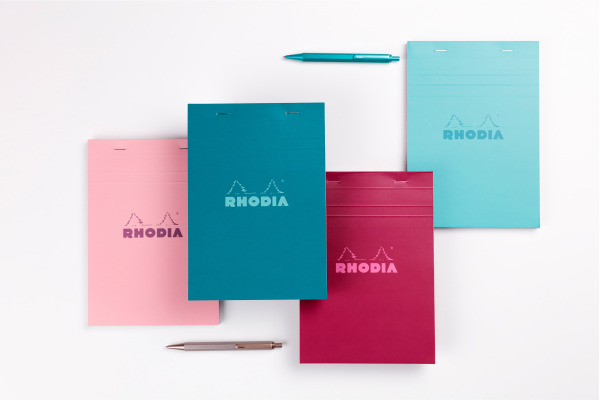 RHODIA Notizblock Couleurs Nr.16 A5 16313C blau, liniert 80 Blatt – Bild 4