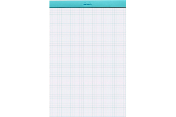 RHODIA Notizblock Couleurs Nr.19 A4+ 19111C blau, kariert 80 Blatt – Bild 2