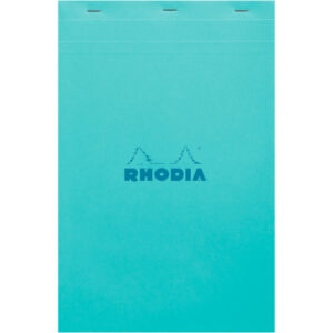 RHODIA Notizblock Couleurs Nr.19 A4+ 19111C blau, kariert 80 Blatt