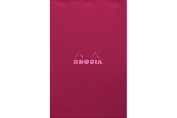 RHODIA Notizblock Couleurs Nr.19 A4+ 19112C rot, kariert 80 Blatt