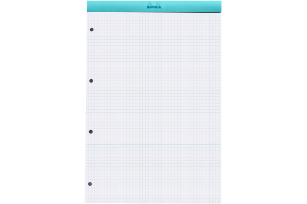 RHODIA Notizblock Couleurs Nr.20 A4+ 20188C blau, kariert 80 Blatt – Bild 2