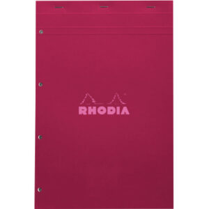 RHODIA Notizblock Couleurs Nr.20 A4+ 20189C rot, kariert 80 Blatt