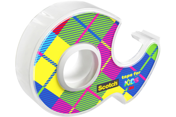 SCOTCH Klebeband Kids 19mmx15m KT-1915-D transparent, mit Dispenser – Bild 3