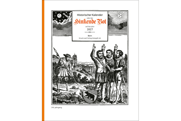 STAEMPFLI Bildkalender 2027 727210761 Der Hinkende Bot DE A5