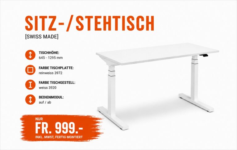 Sitz-/Stehtisch Aktion