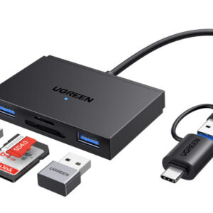UGREEN    4in1 Card Reader 45167     USB-C3.0&USB-A 3.0,SD,TF