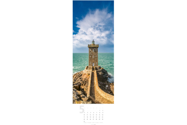 WEINGARTE Bildkalender 2027 295150027 Leuchttürme DE 34x98cm – Bild 3