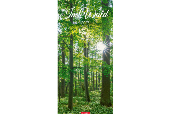 WEINGARTE Bildkalender 2027 315020027 Im Wald DE 33x68cm