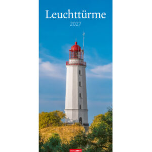 WEINGARTE Bildkalender 2027 315060027 Leuchttürme DE 33x68cm