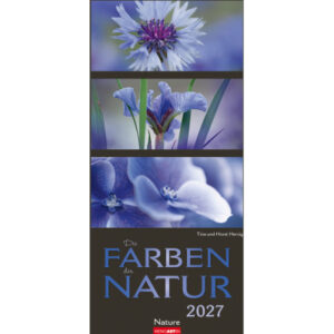 WEINGARTE Bildkalender 2027 322610027 Farben der Natur DE 33x68cm