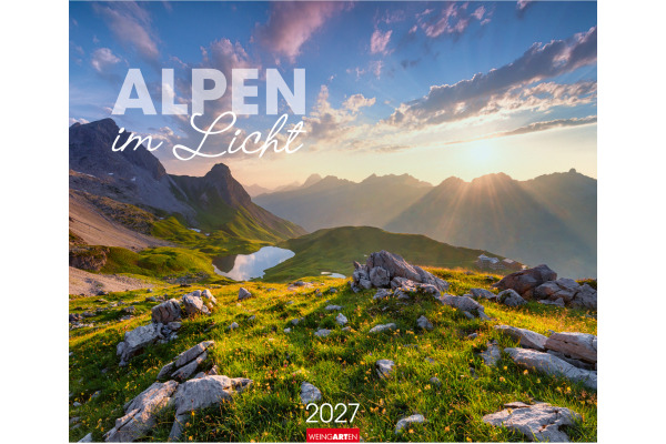 WEINGARTE Bildkalender 2027 331219227 Alpen im Licht DE 55x46cm