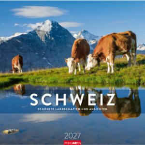 WEINGARTE Bildkalender 2027 331222427 Die Schweiz DE 48x46cm