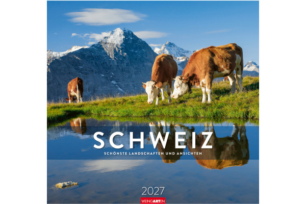 WEINGARTE Bildkalender 2027 331222427 Die Schweiz DE 48x46cm