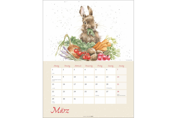 WEINGARTE Bildkalender 2027 331229227 Country Life 30x39cm – Bild 2