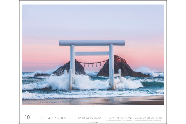 WEINGARTE Bildkalender 2027 331230527 Japan 55x46cm – Bild 4