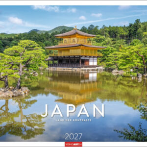 WEINGARTE Bildkalender 2027 331230527 Japan 55x46cm