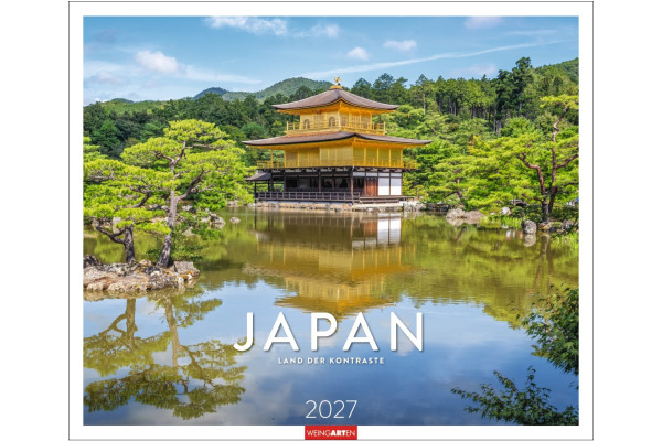 WEINGARTE Bildkalender 2027 331230527 Japan 55x46cm