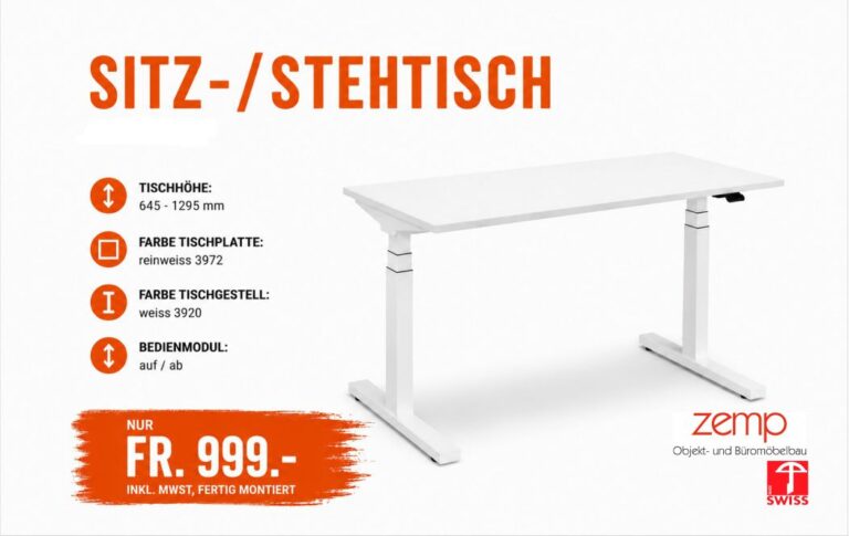 Sitz-/Stehtisch Aktion