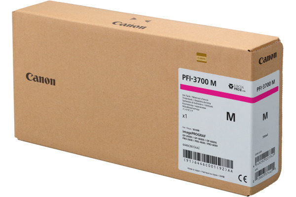 CANON Tintenpatrone magenta PFI3700M iPF PRO-6600 700ml
