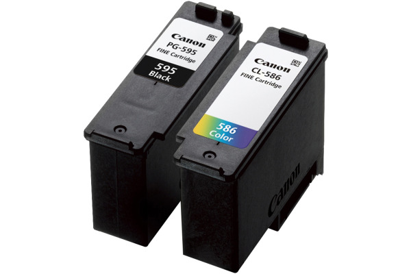 CANON Photo Value Pack CMYBK PGCL595/6 PIXMA TS7550 GP-501 50Bl. – Bild 2