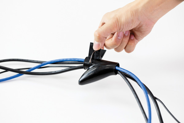 FELLOWES Cablezip 99439 Schwarz – Bild 2