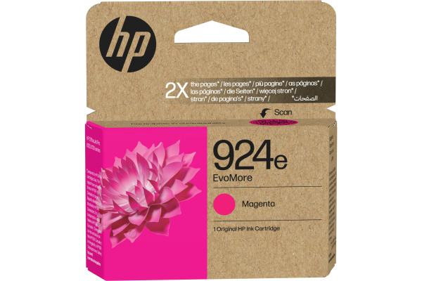 HP Tintenpatrone 924e magenta 4K0U8NE OfficeJet Pro 8120/8130 800 S.