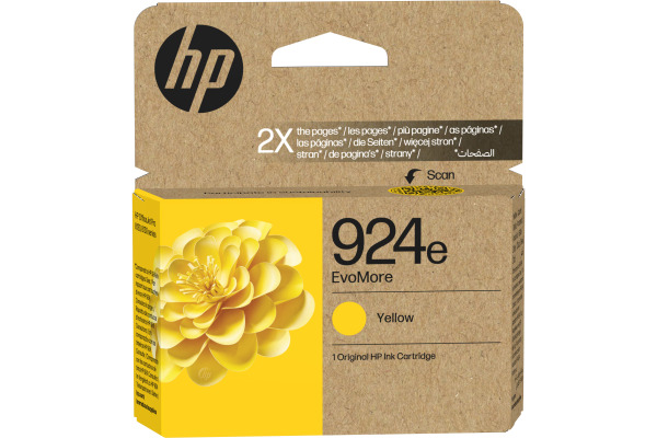 HP Tintenpatrone 924e yellow 4K0U9NE OfficeJet Pro 8120/8130 800 S.