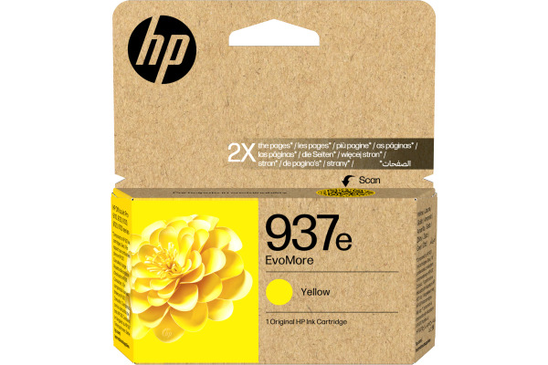 HP Tintenpatrone 937e yellow 4S6W8NE OfficeJet 9110b/9120 1650 S.