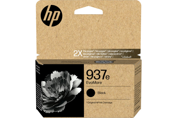 HP Tintenpatrone 937e schwarz 4S6W9NE OfficeJet 9110b/9120 2500 S.