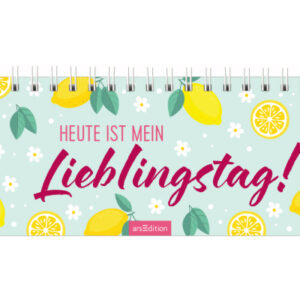 ARS EDITI Tischkalender 2027 13931 Lieblingstag DE 29.7x11.5cm