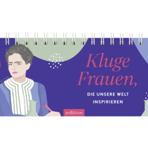 ARS EDITI Tischkalender 2027 13932 Kluge Frauen DE 29.7x11.5cm