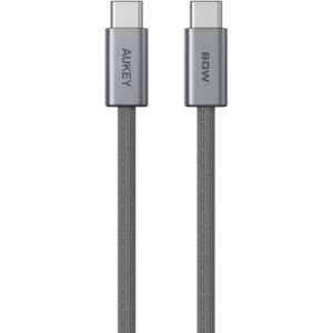 AUKEY Cable USB-C-to-C CB-DCC062 60W 1.8M Braided