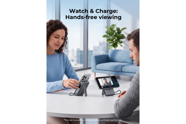 AUKEY MagFusion PB Vista Mix,10K PB-MS24 Qi2.2, Wireless,Magnetic – Bild 4
