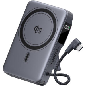 AUKEY MagFusion PB Vista Mix,10K PB-MS24 Qi2.2, Wireless,Magnetic