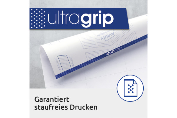 AVERY ZW. Ordner-Etiketten 61x192mm L4761-100 weiss selbstklebend 400 Stück – Bild 4
