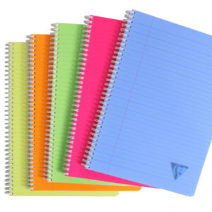 CLAIREFON Spiralheft A4 328146C ass., liniert 90 Blatt