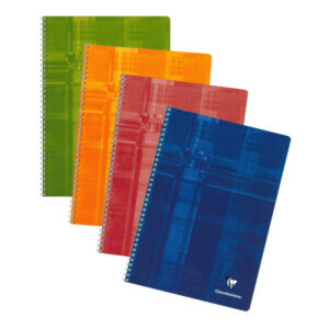 CLAIREFON Spiralheft A4 8146C ass., liniert 50 Blatt