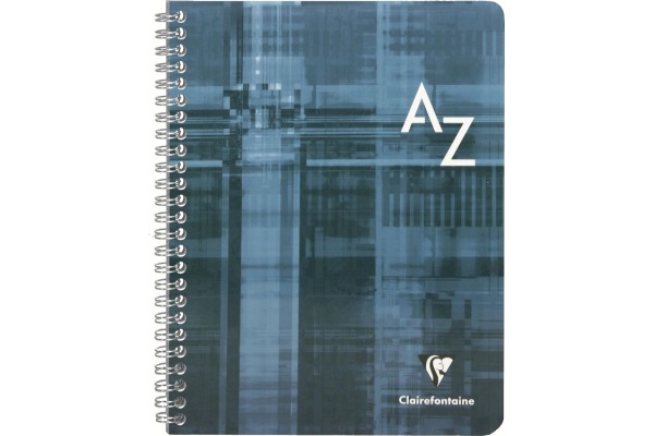 CLAIREFON Adressbuch Index A5 8549C ass., kariert, 5mm 90 Blatt – Bild 2