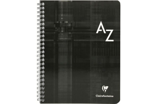 CLAIREFON Adressbuch Index A5 8549C ass., kariert, 5mm 90 Blatt – Bild 4
