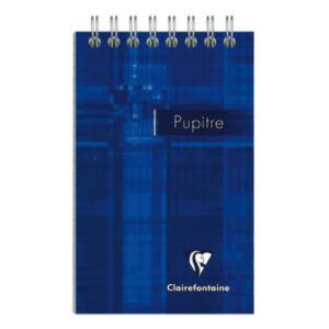 CLAIREFON Spiralheft Pupitre A7 8552C blau, kariert, 5mm 60 Blatt