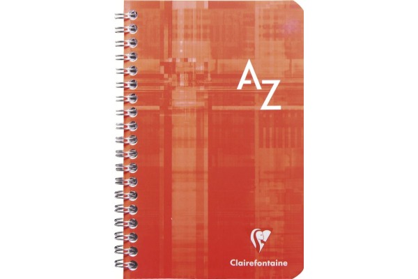 CLAIREFON Adressbuch Index A8 8589C ass., kariert, 5mm 50 Blatt – Bild 2