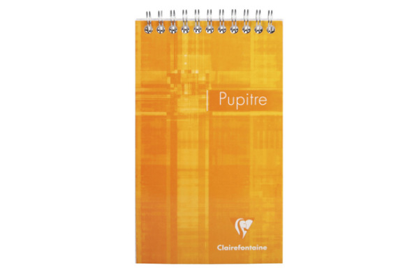 CLAIREFON Spiralheft Pupitre A6 8642C ass., kariert 5mm 80 Blatt