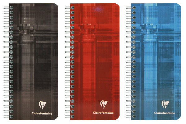 CLAIREFON Spiralheft A8 8672C ass., kariert, 5mm 90 Blatt