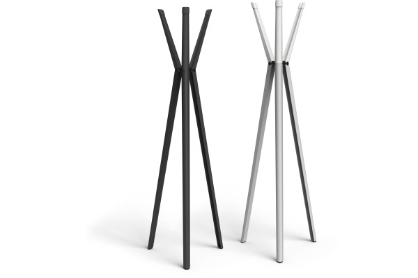 DURABLE Garderobenständer DURASTORE 184610 grau, 6 Haken – Bild 4