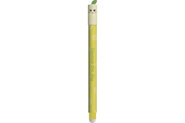 EBERHARD Gelschreiber Erase It 0.7mm 582155 Zitrone, blau