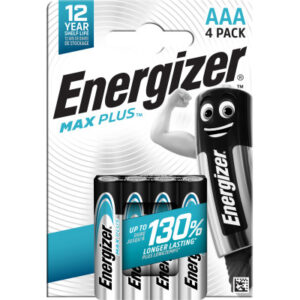 ENERGIZER Batterie Max Plus         1,5V E303320600 E92/AAA               4 Stück